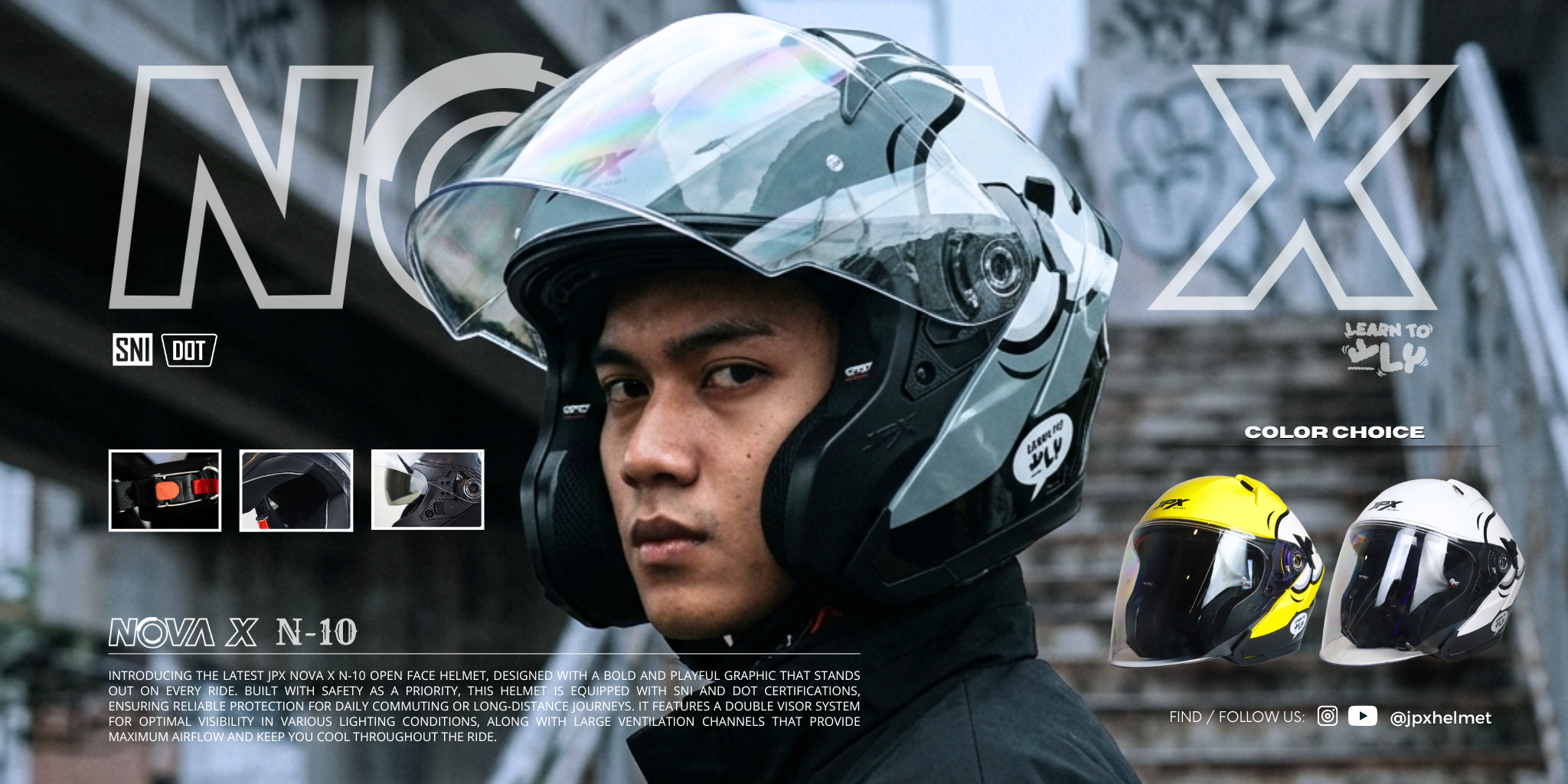 Helm Lokal Rasa Internasional? Ini Alasan JPX Nova X Jadi Buruan di Tahun 2026!